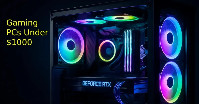 gaming pc under $1000